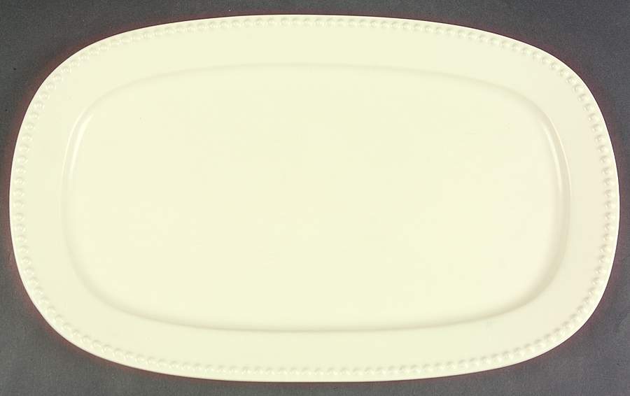 Rondure Rye 16" Oval Serving Platter by Dansk-1