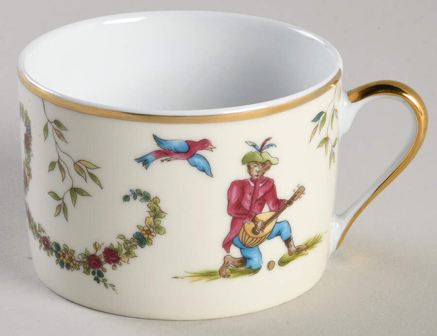 Songes du XVIII Flat Cup by Philippe Deshoulieres-1