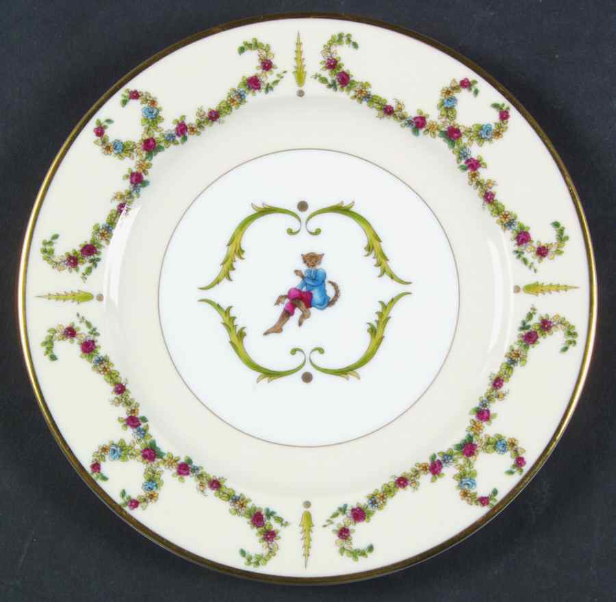 Songes du XVIII Bread & Butter Plate by Philippe Deshoulieres-1