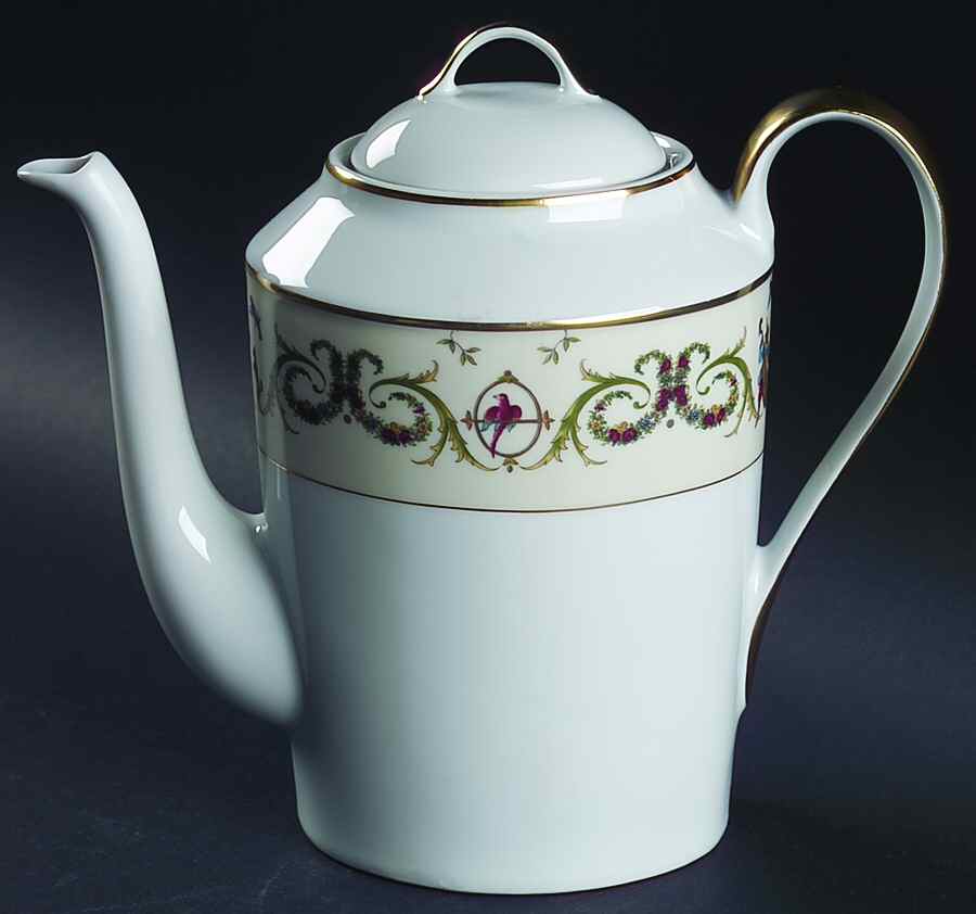 Songes du XVIII Coffee Pot & Lid by Philippe Deshoulieres-1