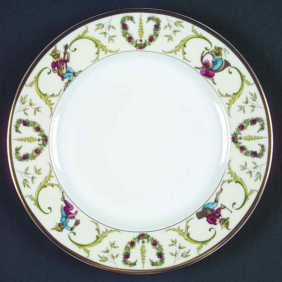 Songes du XVIII Dessert/Pie Plate by Philippe Deshoulieres-1