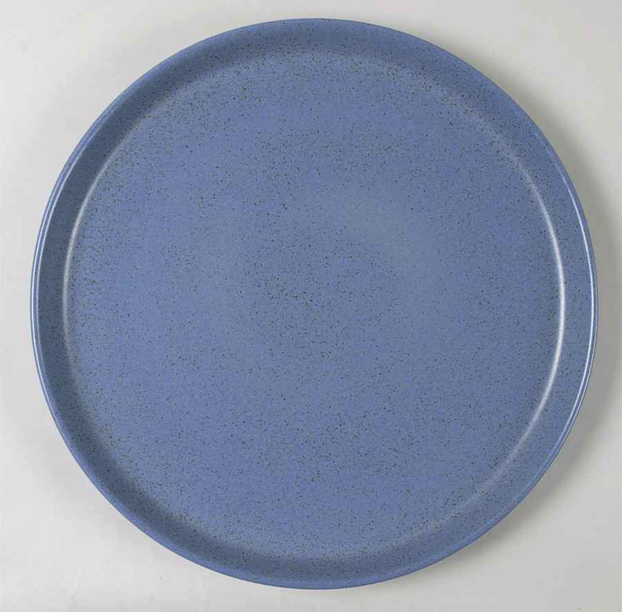 Lindestone Sky Blue 13" Chop Plate (Round Platter) by Dansk-1