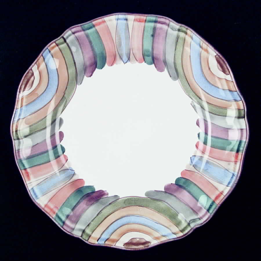 Marmo Dinner Plate by Deruta (Italy)-1