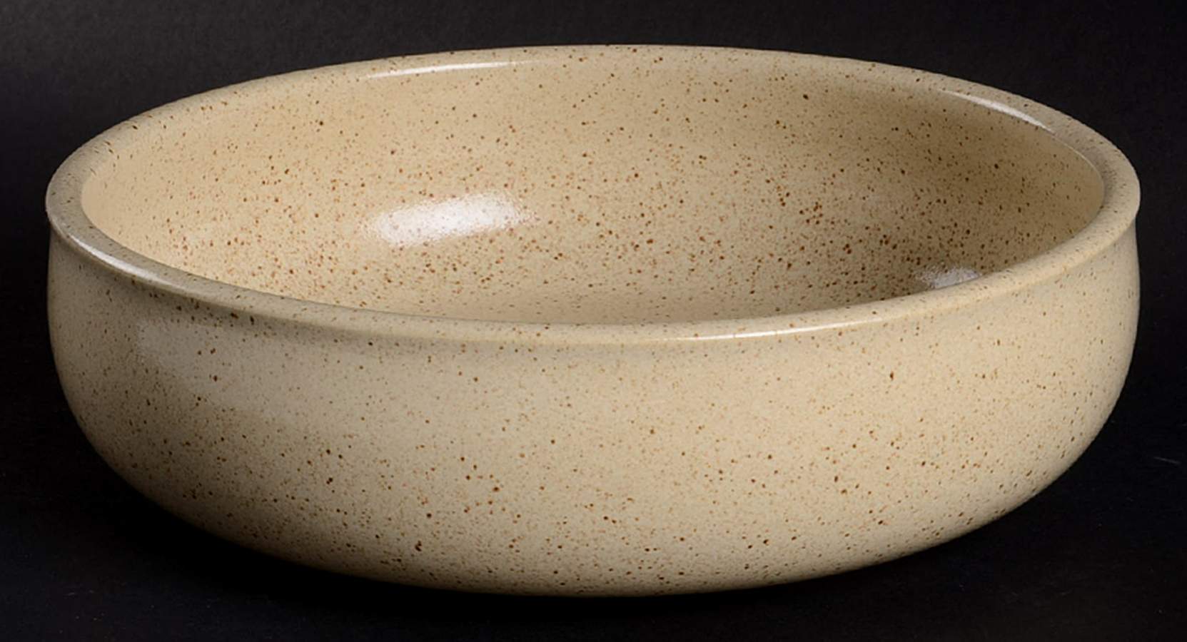 Lindestone Sand (Dark) 7" Soup/Pasta Bowl by Dansk-1