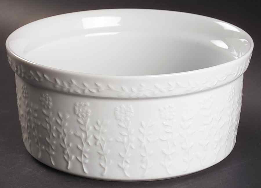Promenade White 8" Souffle by Philippe Deshoulieres-1