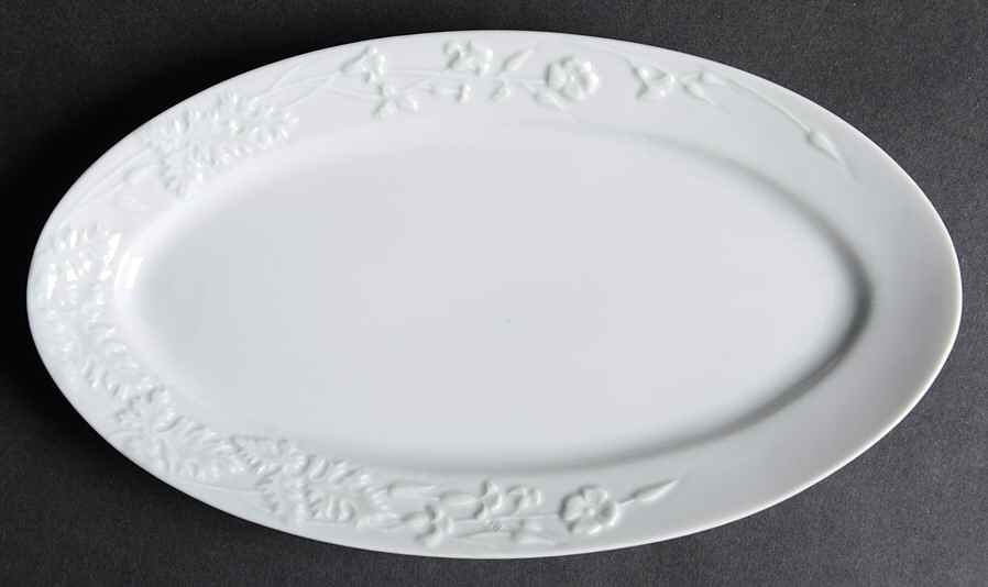 Promenade White Relish/Gravy Underplate by Philippe Deshoulieres-1