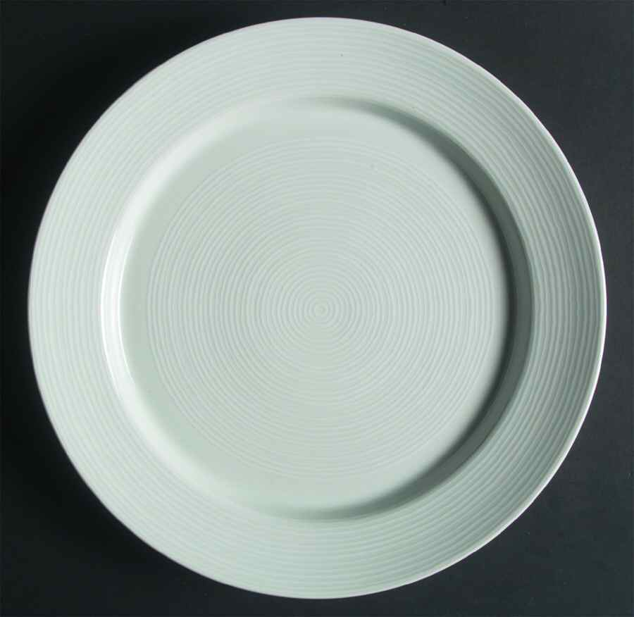 Centra White 13" Chop Plate (Round Platter) by Dansk-1