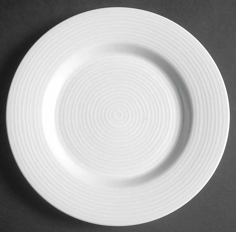 Centra White Bread & Butter Plate by Dansk-1