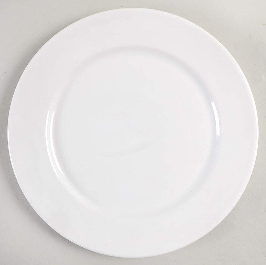 Tudor White Dinner Plate by Dudson-1