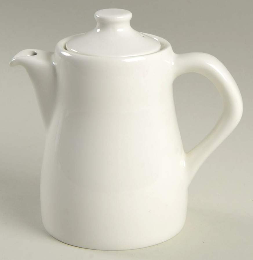 Tudor White Mini Teapot & Lid by Dudson-1