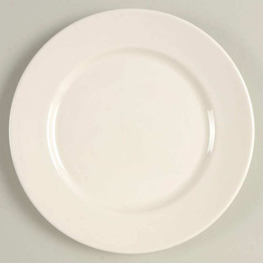 Tudor White Salad Plate by Dudson-1