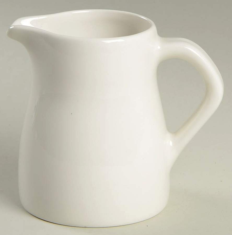 Tudor White Creamer by Dudson-1