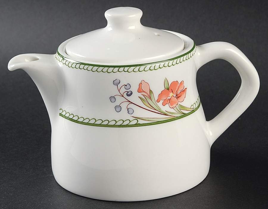 Lugano Individual Teapot & Lid by Dudson-1