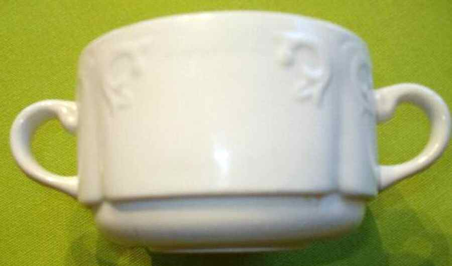 Aspen Flat Cream Soup Bowl by Dudson-1