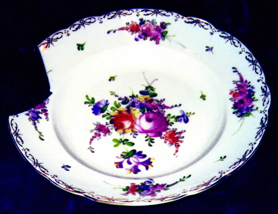 2727 Dinner Plate by Dresden (German)-1