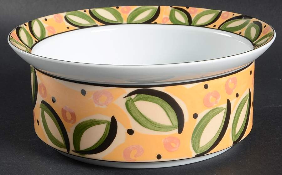 Cici Berries 7" Round Vegetable Bowl by Dansk-1
