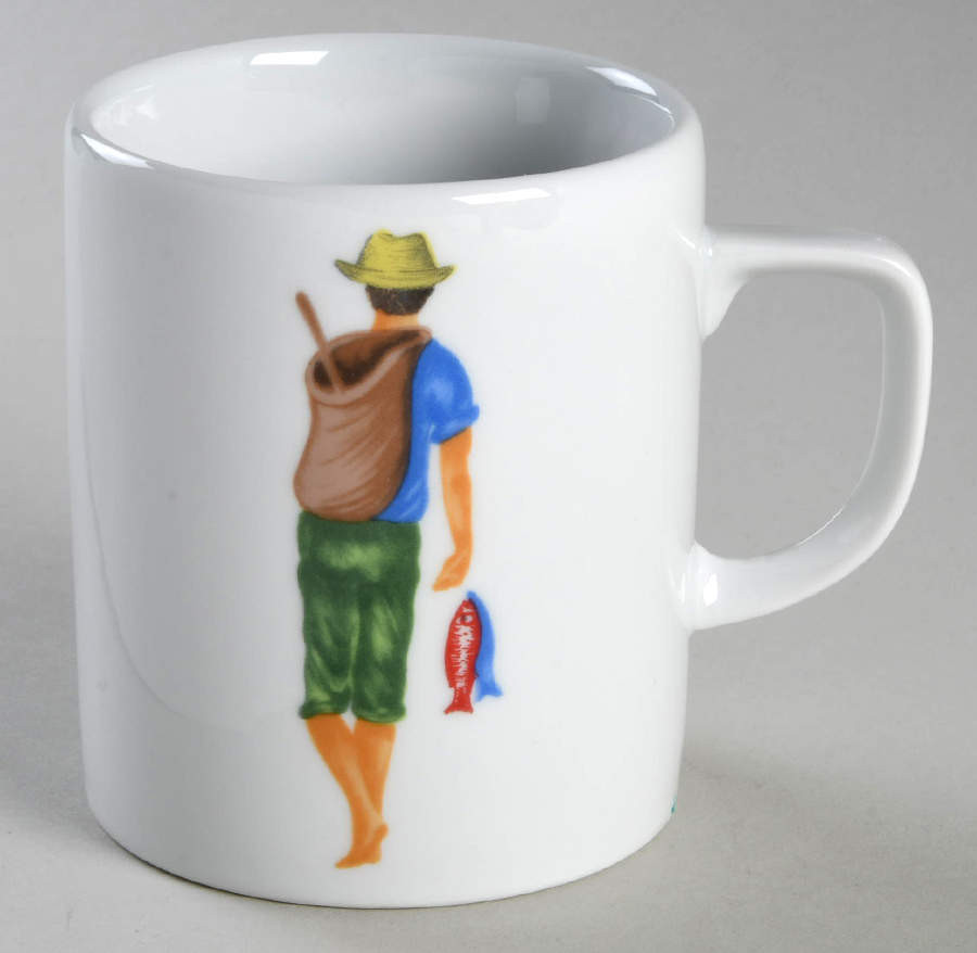Caraibes Tropical Island Mug by Philippe Deshoulieres-1