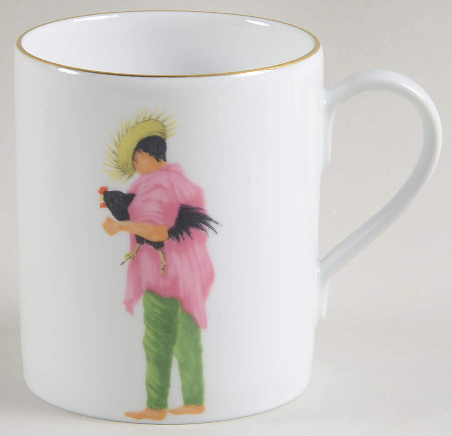 Caraibes Tropical Island Mug by Philippe Deshoulieres-1