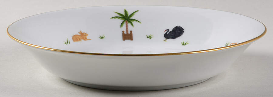 Caraibes Tropical Island Soup/Cereal Bowl by Philippe Deshoulieres-1