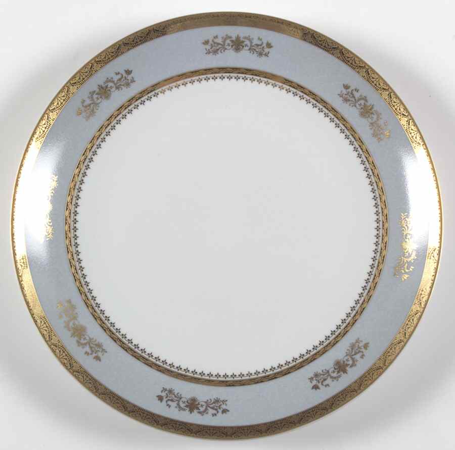 Orsay Powder Blue Cake Plate by Philippe Deshoulieres-1