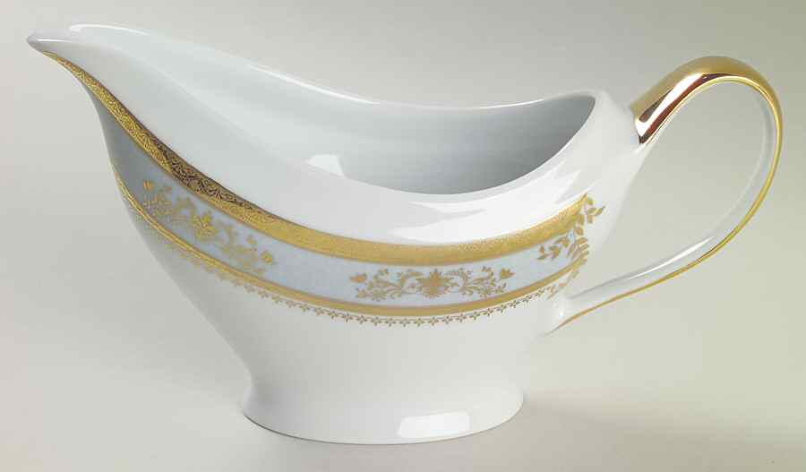 Orsay Powder Blue Gravy Boat by Philippe Deshoulieres-1
