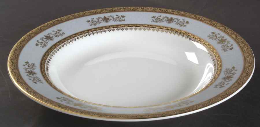 Orsay Powder Blue 10" Individual Pasta Bowl by Philippe Deshoulieres-1