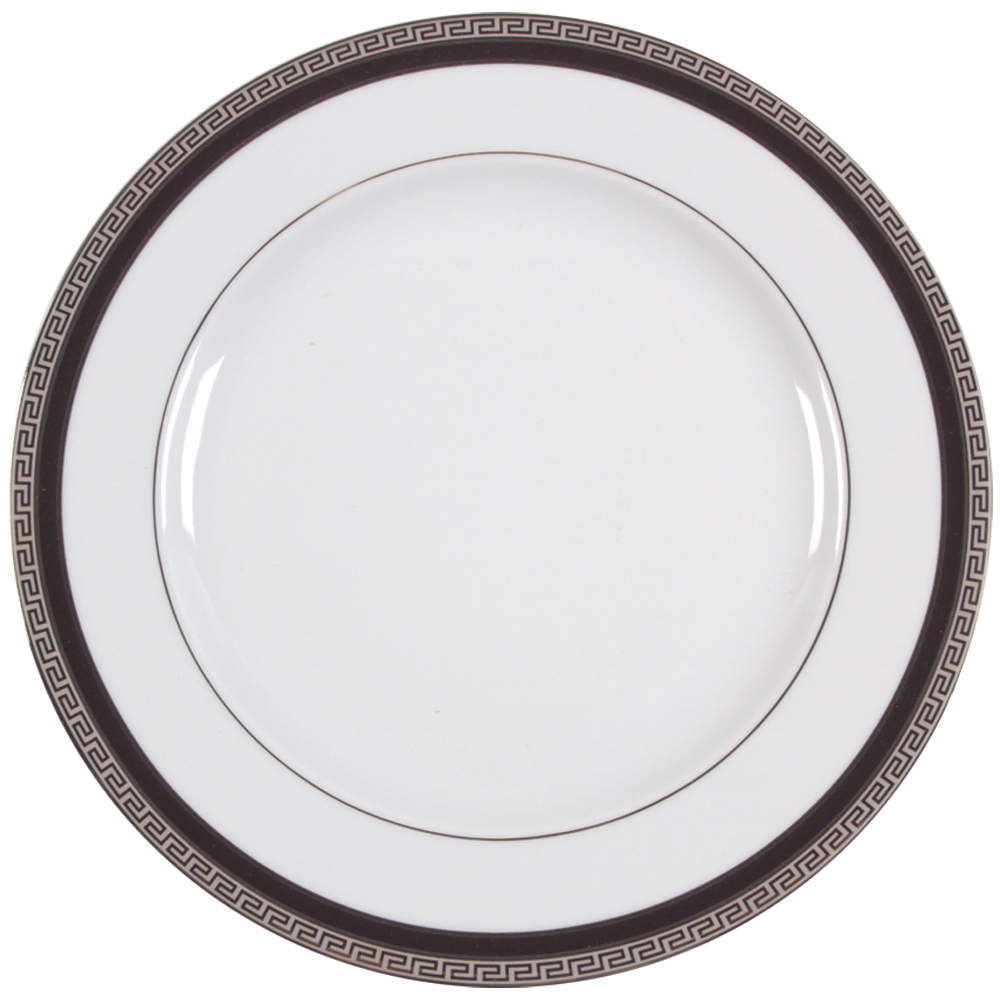 Athos Black Salad Plate by Philippe Deshoulieres-1