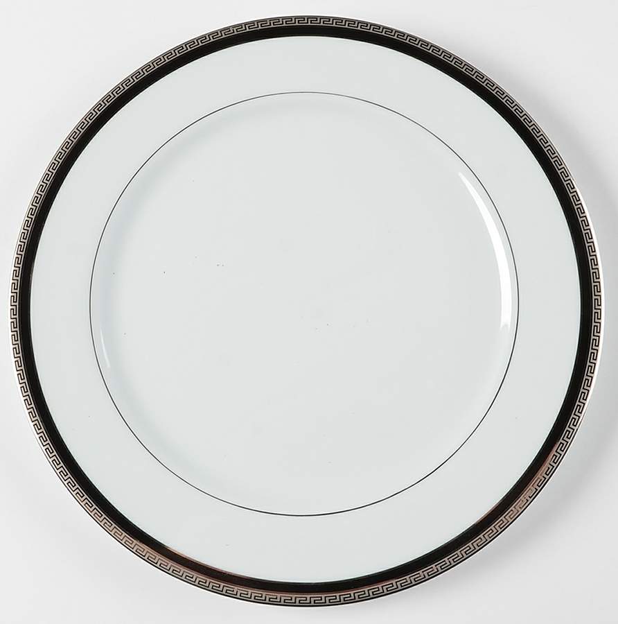 Athos Black Service Plate (Charger) by Philippe Deshoulieres-1