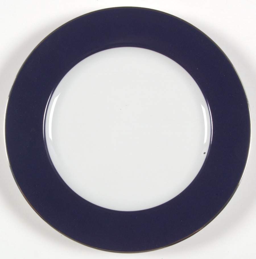 Athos Blue Salad Plate by Philippe Deshoulieres-1