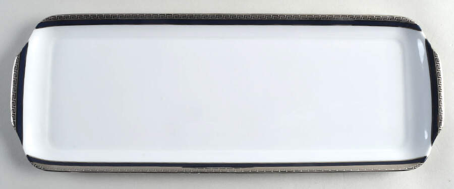 Athos Blue Large Sandwich Tray by Philippe Deshoulieres-1