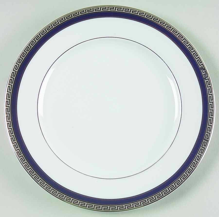Athos Blue Dessert/Pie Plate by Philippe Deshoulieres-1