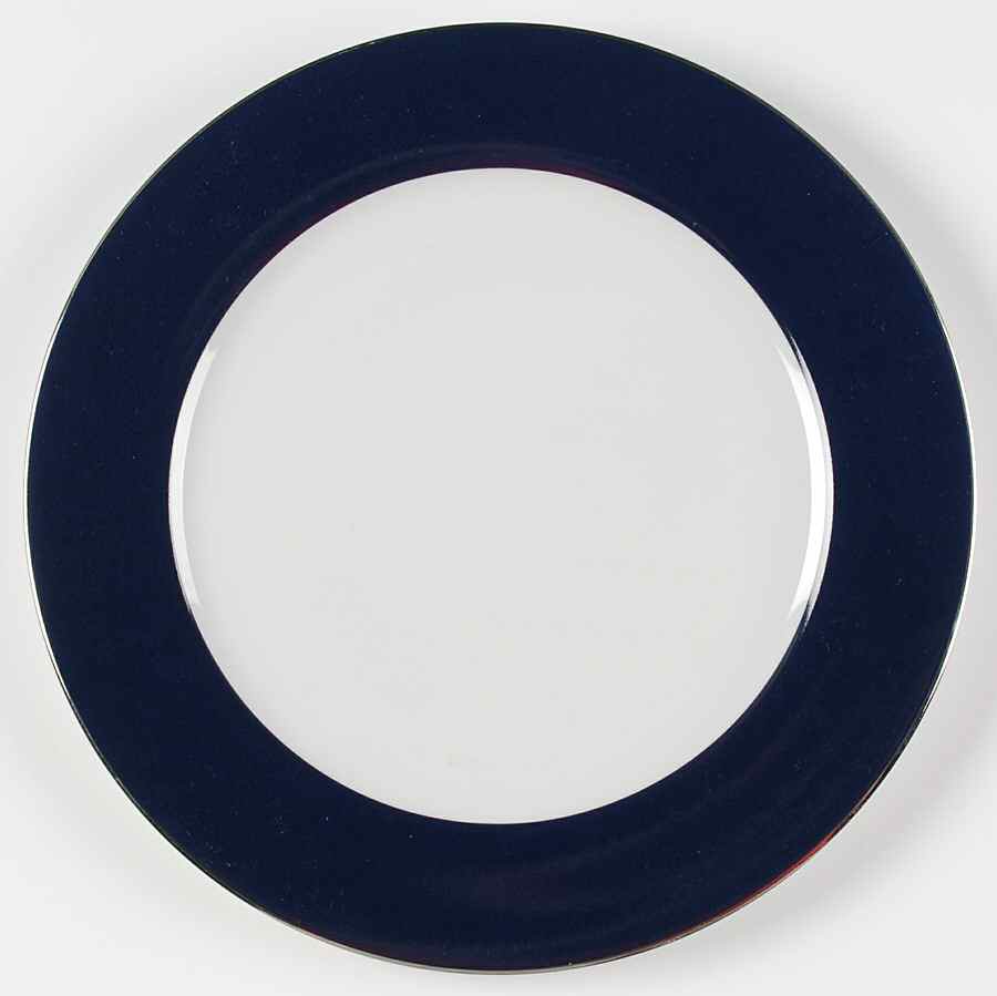 Athos Blue Service Plate (Charger) by Philippe Deshoulieres-1