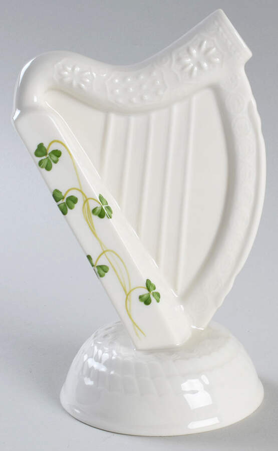 Shamrock (Embossed) 7" Harp by Donegal Parian-1