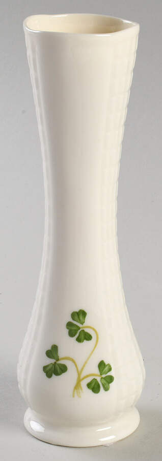 Shamrock (Embossed) 6" Bud Vase by Donegal Parian-1