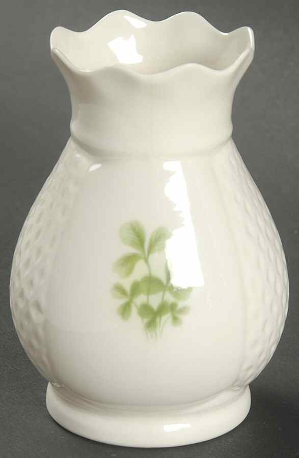Shamrock (Embossed) 3" Vase by Donegal Parian-1