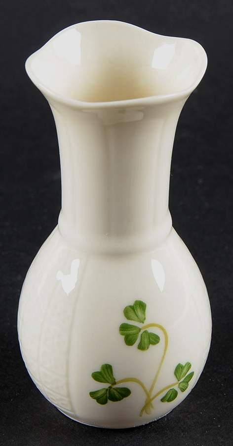 Shamrock (Embossed) 3" Bud Vase by Donegal Parian-1