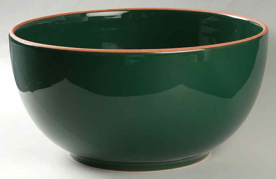 Villa Green 10" Large Salad Serving Bowl by Dansk-1
