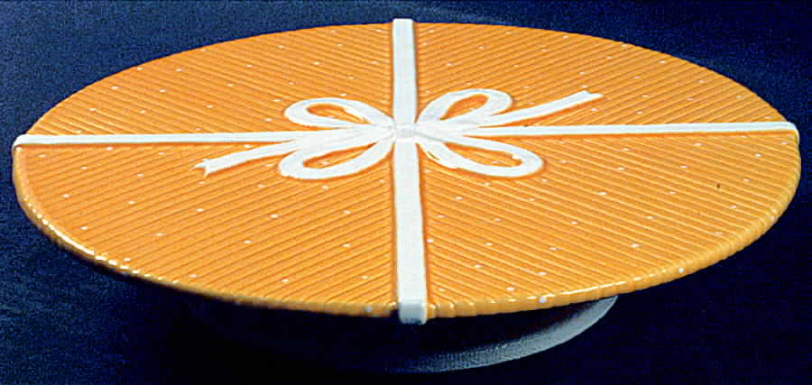Sunday Brunch 11" Diameter Pedestal Cake Stand by Department 56-1