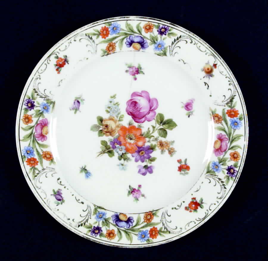 DRE17 Salad Plate by Dresden (German)-1