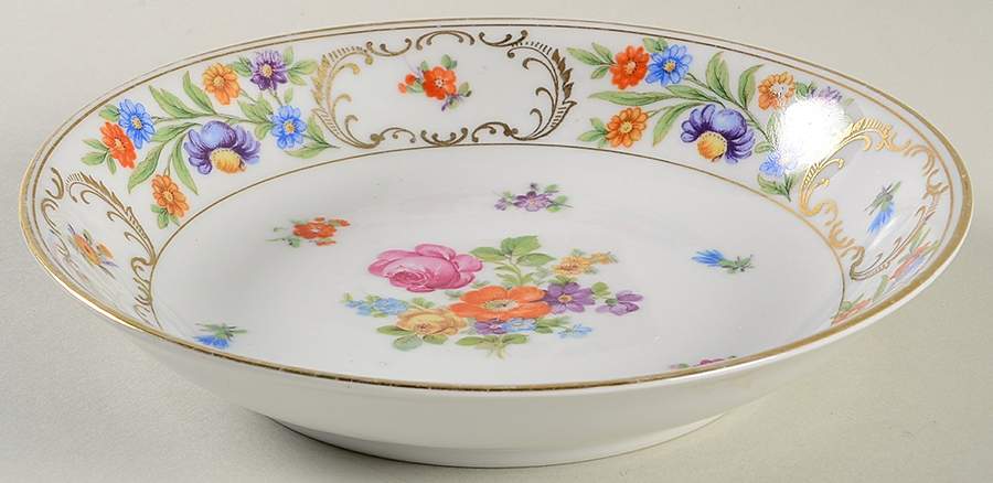 DRE17 Coupe Soup Bowl by Dresden (German)-1