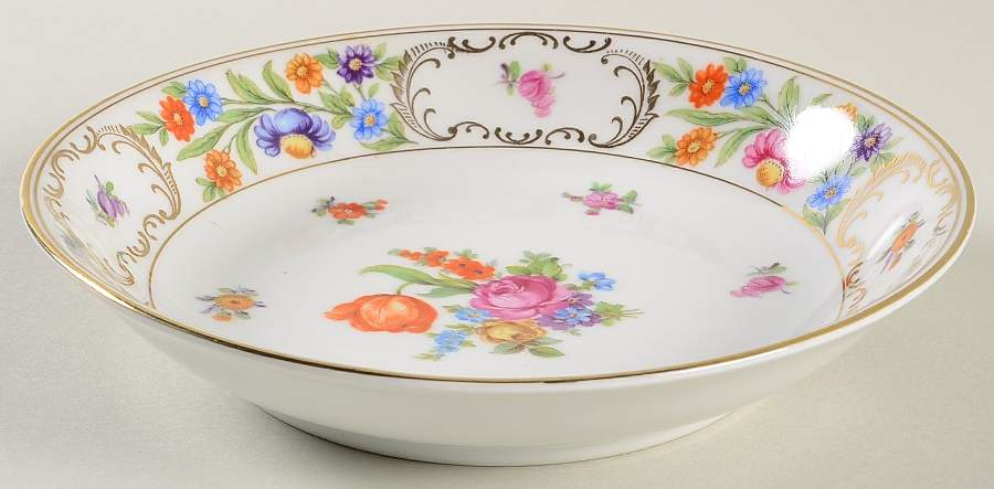 DRE17 Coupe Soup Bowl by Dresden (German)-1