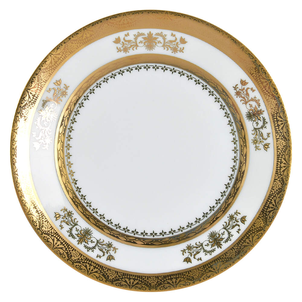 Orsay White Coupe Bread & Butter Plate by Philippe Deshoulieres-1