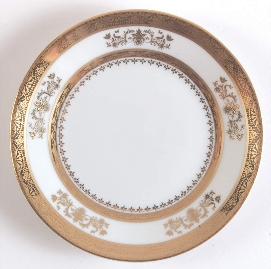 Orsay White Bread & Butter Plate by Philippe Deshoulieres-1