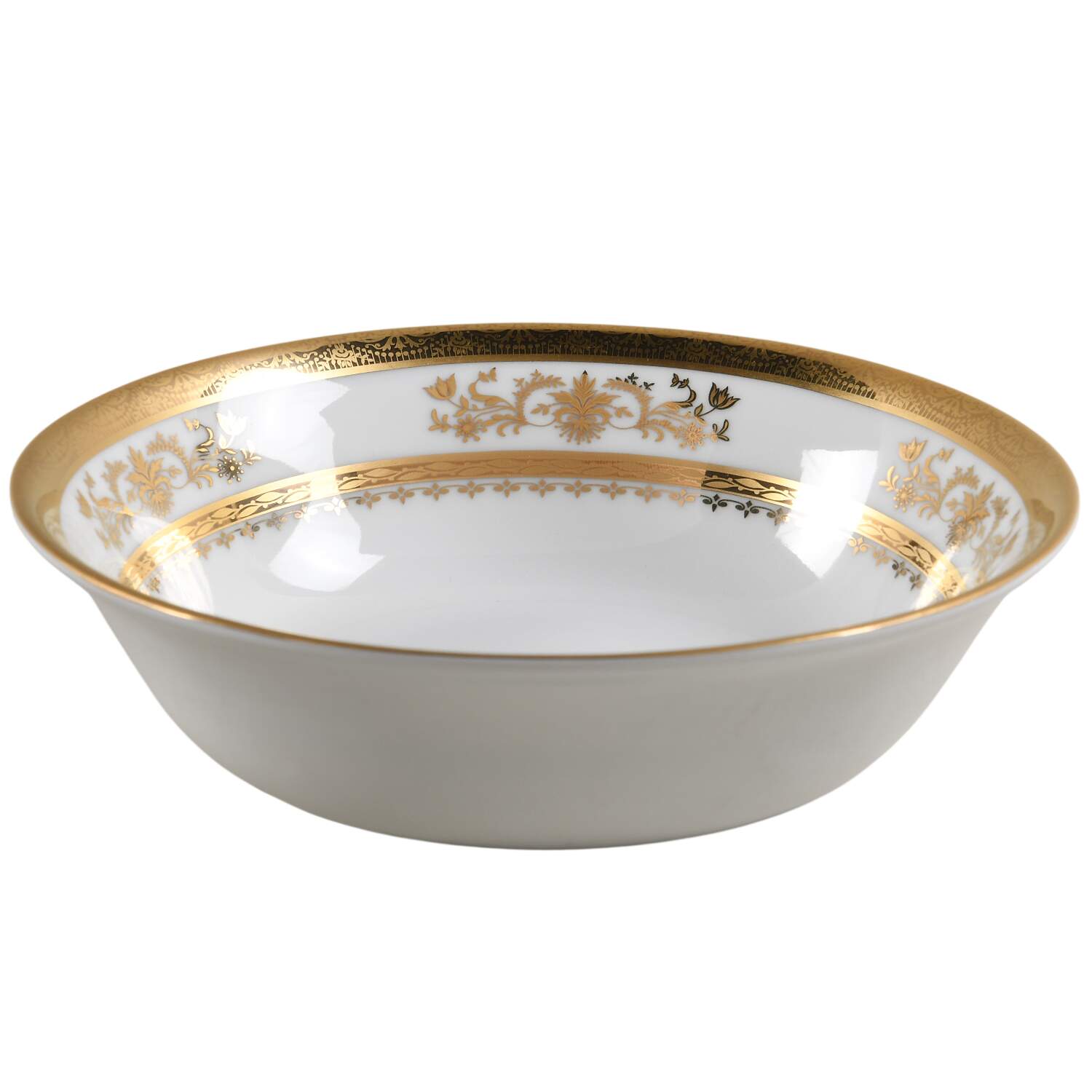 Orsay White Deep Soup/Cereal Bowl by Philippe Deshoulieres-1