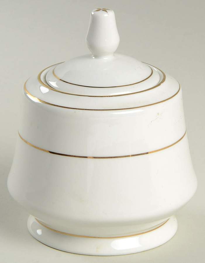 Majesty Sugar Bowl & Lid by Dynasty China-1