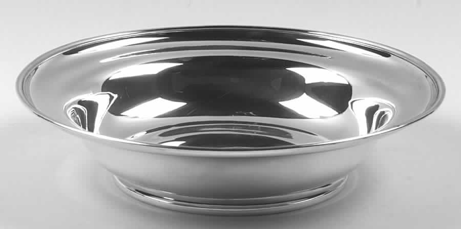 Sterling Hollowware Medium Sterling Round Vegetable Bowl by Dominick & Haff-1
