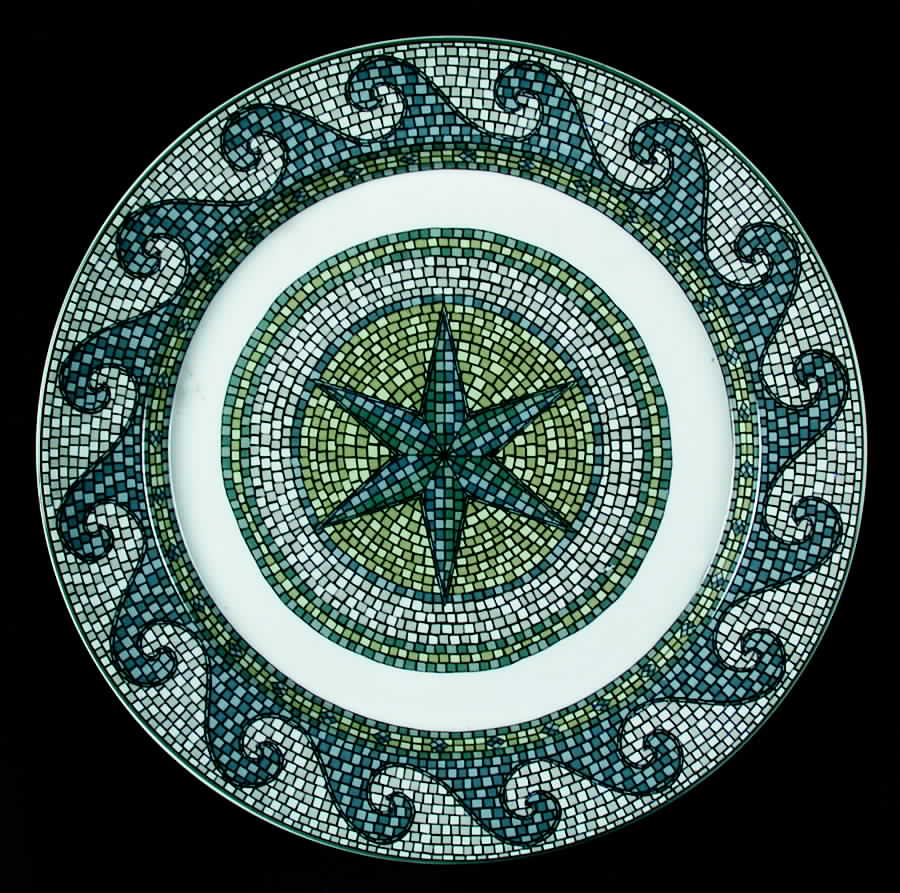 Terrazzo 13" Chop Plate (Round Platter) by Dansk-1