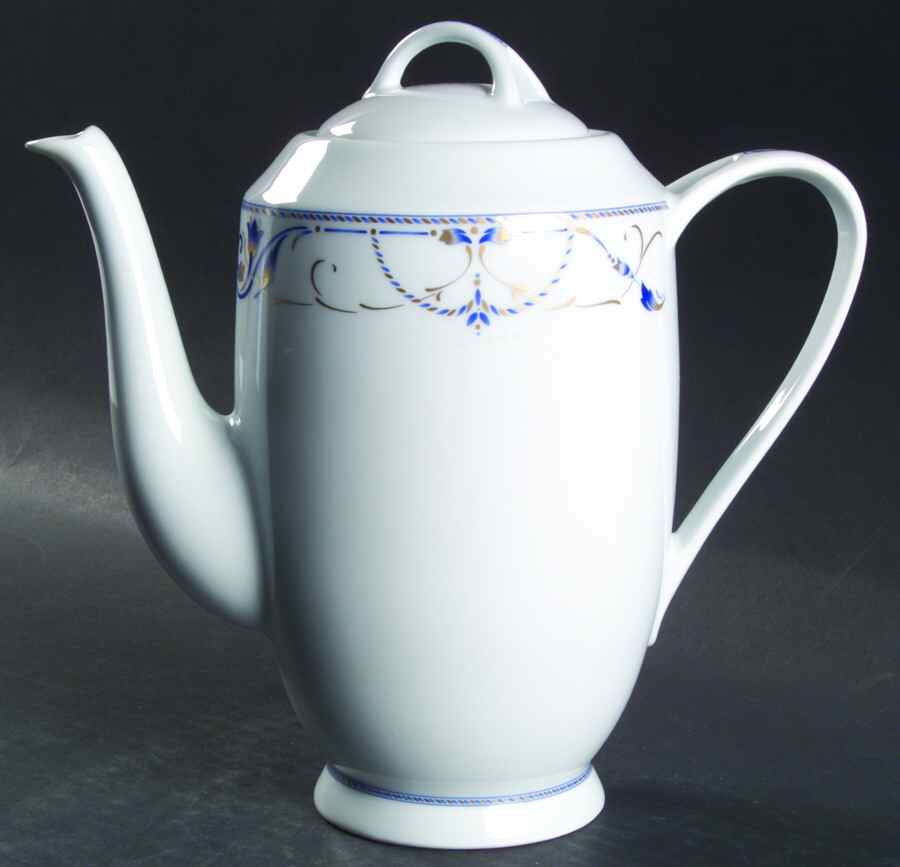 Malmaison Coffee Pot & Lid by Philippe Deshoulieres-1