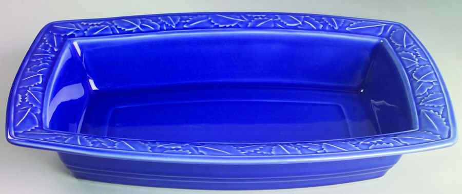 Craftmark Denim (Blue) 15" Rectangular Baker by Dansk-1