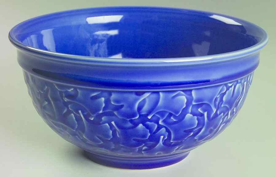 Craftmark Denim (Blue) 9" Round Vegetable Bowl by Dansk-1